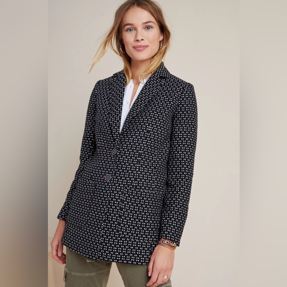 Anthropologie Filipa Textured Blazer Size Small NWT - Picture 4 of 8